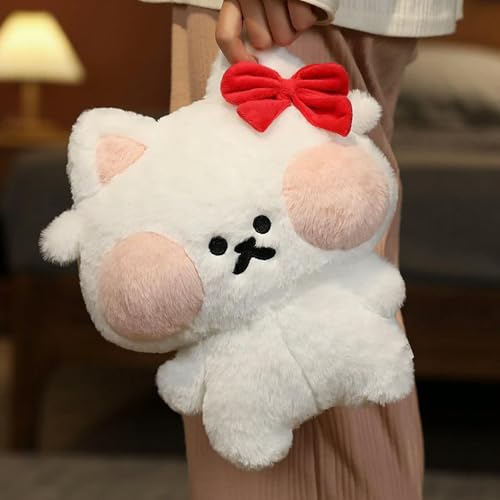 QhBdjx Kawaii Reisball Katzenpuppe Plüschtier Katzenspielzeug weiches Kätzchen Plüschtier Kinder Geburtstagsgeschenk 25cm 1 von QhBdjx