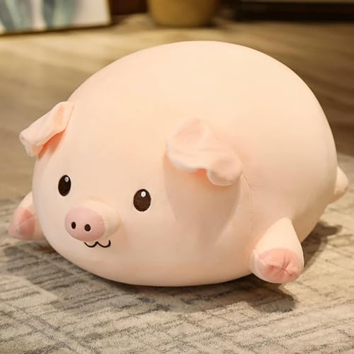 QhBdjx Kawaii Schweinchen Tier Schwein Puppe Riesen Kissen Geburtstagsgeschenk für Mädchen Weihnachtsspielzeug Kinder Geburtstagsgeschenk 80cm 3 von QhBdjx