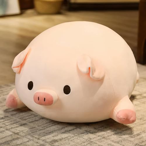 QhBdjx Kawaii Schweinchen Tier Schwein Puppe Riesen Kissen Geburtstagsgeschenk für Mädchen Weihnachtsspielzeug Kinder Geburtstagsgeschenk 80cm 4 von QhBdjx