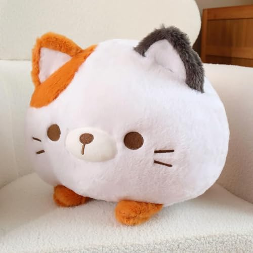 QhBdjx Kawaii Soft Plüsch Katze Spielzeug Tier Puppe Kinder Geburtstagsgeschenk Niedliche Plüsch Katze Kissen 35cm 1 von QhBdjx