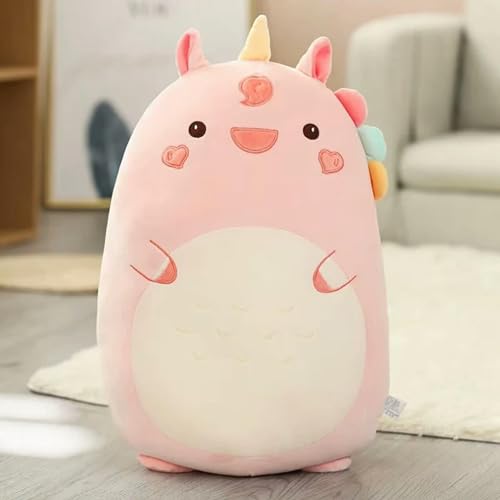 QhBdjx Kissen Plüschtier Tier Kawaii Dinosaurier Löwe Kaninchen weich süß Plüsch Kissen Geschenk für Kinder Mädchen Geburtstag 80cm 3 von QhBdjx