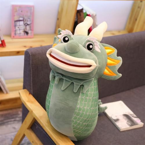 QhBdjx Kreativer Drache Plüschtiere Jahr des Drachen Maskottchen Puppe Kissen Geschenke für Kinder Geburtstagsgeschenke 70cm 3 von QhBdjx