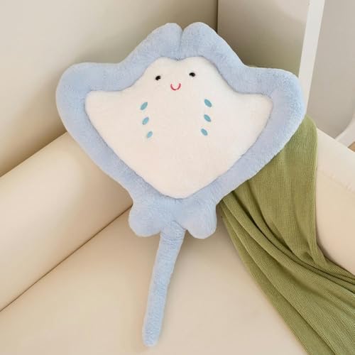 QhBdjx Neue Fisch Plüsch Puppe Niedliche Rochen Puppe Kissen Kissen Mädchen Geschenk Kindergeburtstagsgeschenk 120CM 2 von QhBdjx