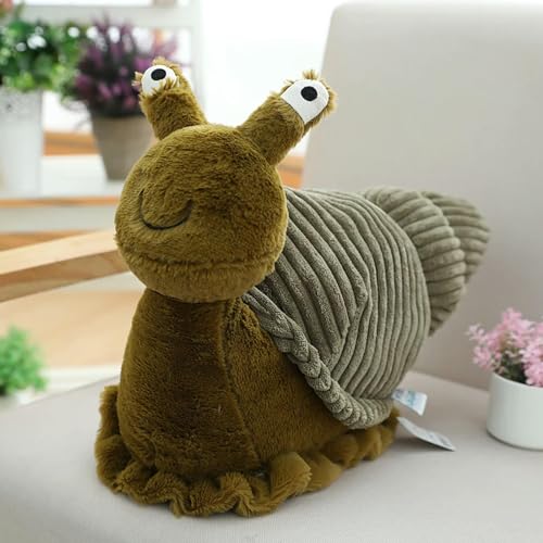 QhBdjx Neue Schnecke Plüschtier Niedliches Tier Kissen Plüsch Schnecke Puppe Sofa Kissen Süßes Geburtstagsgeschenk für Mädchen 28cm 1 von QhBdjx