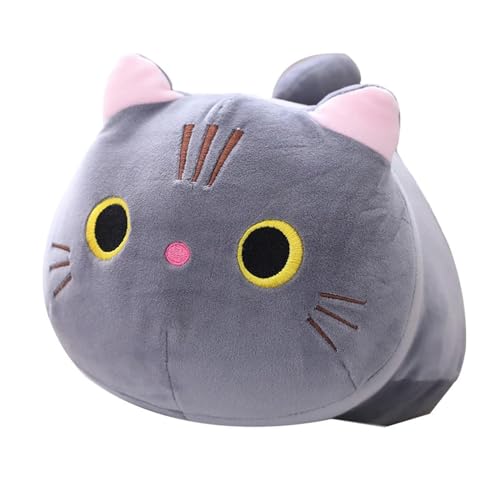 QhBdjx Niedliche Cartoon Katze Puppe Plüsch weiches Tier Kätzchen Plüsch Kissen Spielzeug Kawaii Katze Geschenk Geburtstagsgeschenk für Kinder Mädchen 25CM 2 von QhBdjx