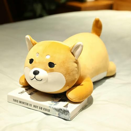 QhBdjx Niedliche Corgi Shiba Inu Hund Plüschtier Kawaii Husky Kissen Plüsch Weichtier Puppe Kinder Geschenk Geburtstag 75cm 1 von QhBdjx