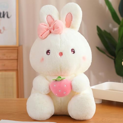 QhBdjx Niedliche Fruchthase Plüschtier Tier Hase Puppe Kissen Mädchen Geburtstagsgeschenk 40cm 2 von QhBdjx