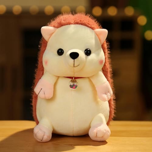 QhBdjx Niedliche Igel Plüsch Puppe Anhänger Puppe Schlüsselanhänger Puppe Ragdoll Igel Puppe Kinder Geburtstagsgeschenk 15CM 2 von QhBdjx