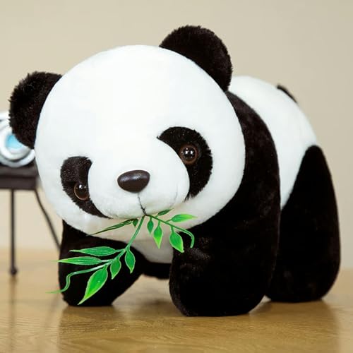 QhBdjx Niedliche Panda Bär Tier Puppe Spielzeug Kissen Cartoon Kawaii Puppe Mädchen Geburtstag 30cm 2 von QhBdjx