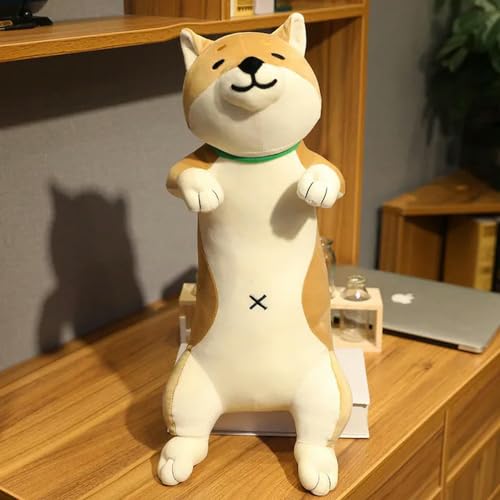 QhBdjx Niedliche Shiba Inu Hund Katze Plüschtiere Plüschtiere Freund Kissen Puppe Büro Kissen Kinder Mädchen Geschenke Geburtstagsgeschenke 120cm 6 von QhBdjx