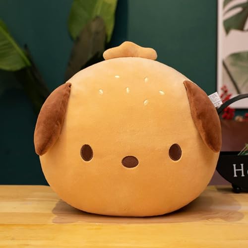 QhBdjx Niedliche kreative Burger Shiba Inu Hund Hochwertige Hund Plüsch Dekokissen Plüsch Tier Sofa Kissen Weihnachtsdekoration Geschenke 33cm 1 von QhBdjx