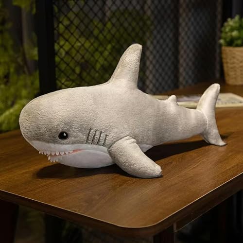 QhBdjx Niedlicher Hai Plüschtier Tier Kissen Geburtstagsgeschenk Puppe Geschenk 45cm 4 von QhBdjx