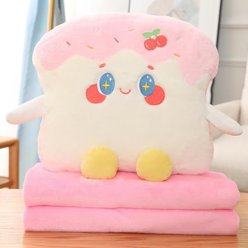 QhBdjx Niedliches Brot EIS Kissen Plüschtier Puppe Sofa Kissen Mädchen Kissen Neue Kinder Geburtstagsgeschenk 40CM 4 von QhBdjx