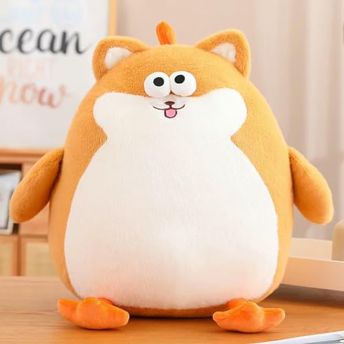 QhBdjx Niedliches Corgi Plüschtier Plüsch Weiches Tier Cartoon Kissen Niedliches Kinder Kawaii 60cm 1 von QhBdjx