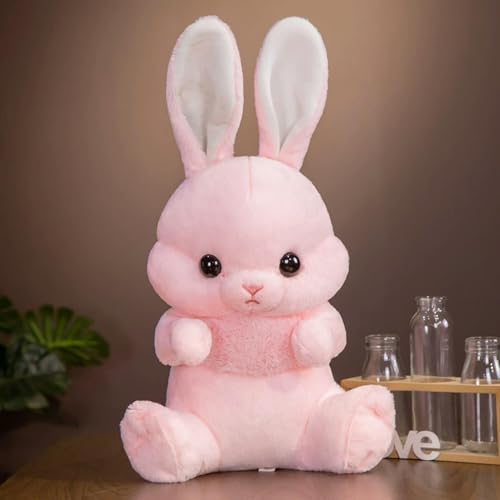 QhBdjx Niedliches Häschen Plüschtier Kawaii Langohr Hase Plüsch Kissen Plüsch Puppe Kinder Geburtstagsgeschenk 55cm 2 von QhBdjx