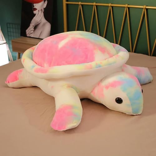 QhBdjx Niedliches Plüschtier Kawaii Tier Puppe Plüsch Weiches Tier Schildkröte Kissen Geburtstagsgeschenk für Kinder Mädchen 100cm 2 von QhBdjx