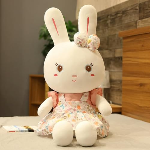 QhBdjx Niedliches Spielzeug Hase Puppe Geschenk Kawaii Hase Mädchen Geburtstagsgeschenk 60cm 2 von QhBdjx