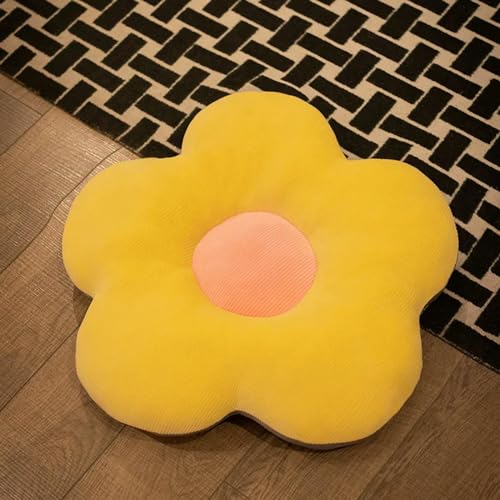 QhBdjx Plüsch-Blumenmatte, Kawaii-Blume, weiches Plüschtier, Geburtstags Mädchen 85cm 2 von QhBdjx