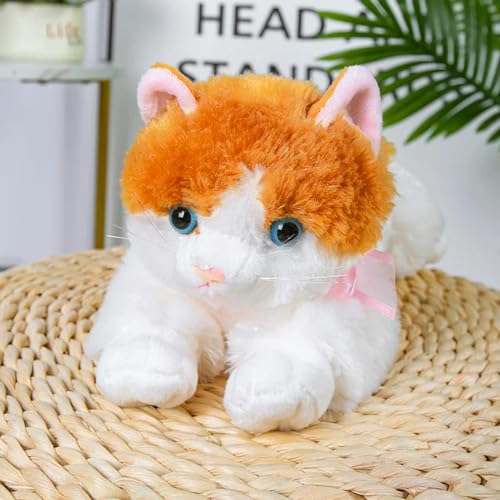 QhBdjx Plüschtier Katze Puppe Kinder Spielzeug Katze Plüsch Puppe Geburtstagsgeschenk Kindergeschenk 20cm 1 von QhBdjx