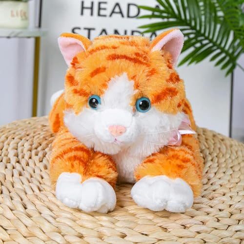 QhBdjx Plüschtier Katze Puppe Kinder Spielzeug Katze Plüsch Puppe Geburtstagsgeschenk Kindergeschenk 20cm 5 von QhBdjx