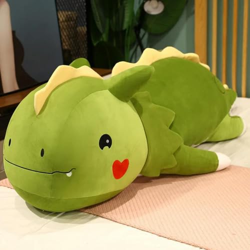 QhBdjx Riesen Dinosaurier Plüschtier Cartoon Drache Puppenbett Bett, Schlafmatte Plüschtier Kinder Geburtstagsgeschenk 120cm 1 von QhBdjx