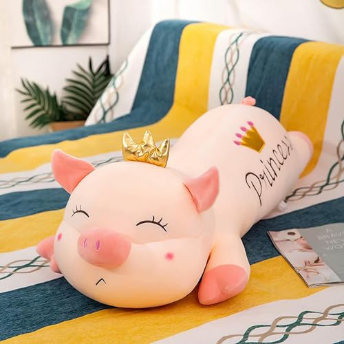 QhBdjx Riesen Schwein Plüsch Spielzeug Kinder Cartoon Schlafkissen Niedliches Schwein Puppe Mädchen Geburtstag 90cm 1 von QhBdjx