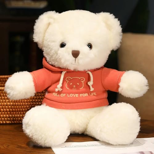 QhBdjx Schöne Bär Spielzeug Kawaii Curly Bears mit Pullover Weiches Tier Kissen für Kinder Mädchen Geburtstag Weihnachten 80cm 6 von QhBdjx