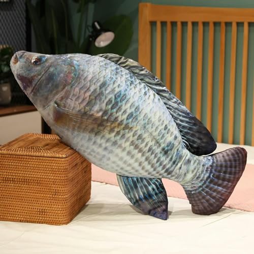 QhBdjx Simulation Fisch Plüsch Spielzeug Kissen Sofa Kissen Weiches Bett Dekor Geburtstagsgeschenk 100cm 1 von QhBdjx