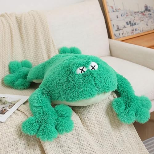 QhBdjx Süßer Frosch Plüschtier Frosch Soft Cartoon Tier Kissen Geburtstags Kinder 60cm 2 von QhBdjx