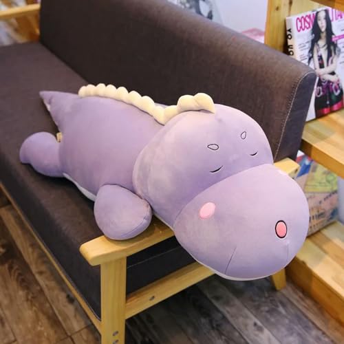 QhBdjx Super Soft Niedliche Dinosaurier Plüsch Kissen Cartoon Tier Dinosaurier Plüsch Puppe Bett Stuhl Geburtstag Kinder Junge 120cm 5 von QhBdjx