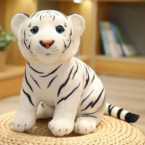 QhBdjx Tiger Plüsch süße lebensechte Tiger Plüschtiere Jungen und Mädchen lieben Party Dekorationen für Geburtstagsgeschenke 24cm 1 von QhBdjx