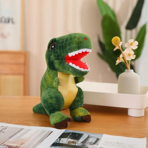 QhBdjx Weiche Dinosaurier Plüsch Puppe Cartoon Plüsch Tier Spielzeug Kissen Weihnachten Geburtstagsgeschenk für Kinder 25cm 1 von QhBdjx