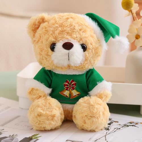 QhBdjx süße Bär Puppen Kinder Teddybär Puppe Weihnachtsdekoration Aktivitäten Kinder Geburtstagsgeschenke 20CM 10 von QhBdjx