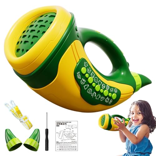 Qhvynpo Animal Sounds Toy, Kids Interactive Toy Horn, Early Learning Kids Toys, Outdoor Discovery Play Toy, Hunting Toy Trumpet, Interactive Sound Toy, Educational Trumpet Instrument von Qhvynpo