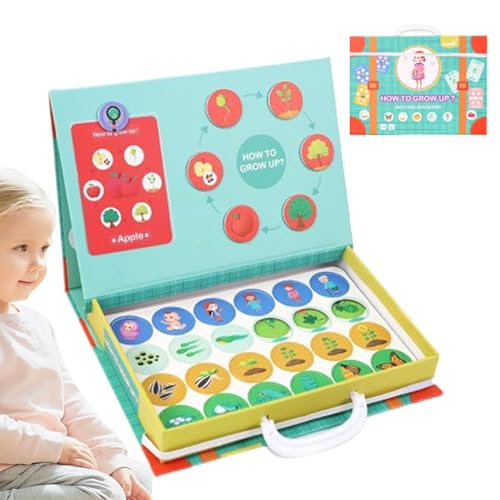 Qhvynpo Children's Early Education Toys, Kids Busy Book, Interactive Learning Books - Cognitive Activities Toy for Kindergarten and Preschool Learning at Home von Qhvynpo