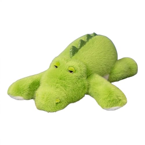 Qhvynpo Crocodile Stuffed Animal, Cute Crocodile Plush Toy, 17-inch Plush Crocodile, Unique Plushie Toys, Crocodile Plush Pillow, Soft Animal Dolls, Adorable Crocodile Toy, Plush Crocodile for Kids von Qhvynpo