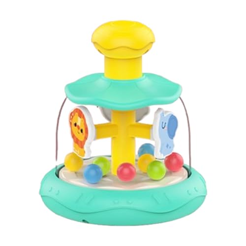 Qhvynpo Toys, Rotating Sensory Toy, Push and Spin Activity Toy, Fine Motor Skill Toy, Creative Play Spin Toy, Push and Spin Learning Toy, Sensory Spin Toy for von Qhvynpo