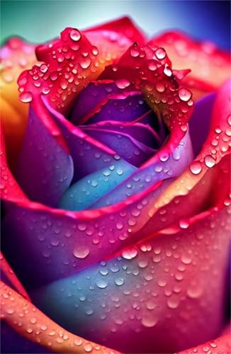 Klassische Puzzles, Puzzle für Erwachsene 1500 Teile, Colorful Roses Rain Farbenfrohes Puzzle für Erwachsene und Kinder 87 x 57 cm Puzzlespiele Geschenke für Frauen, Geschenke für Männer Klassische Puzzles, Puzzle für Erwachsene 1500 Teile, Colorful Roses Rain Farbenfrohes Puzzle für Erwachsene und Kinder 87 x 57 cm Puzzlespiele Geschenke für Frauen, Geschenke für Männer von QiHon