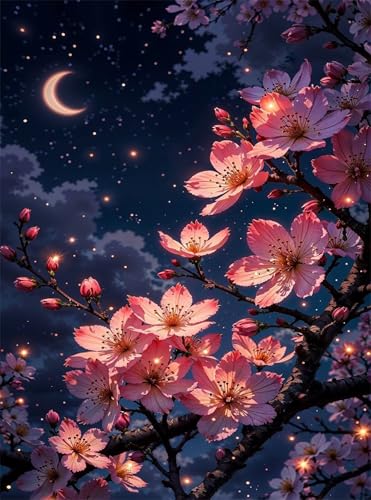 Puzzle 100 Teile Mond Blumen 40 x 28 cm Puzzles für Erwachsene Herausforderndes Rätsel Lernspiel für Die Ganze Familie Geschenke für Frauen Männer 100 Teile Puzzle Puzzle 100 Teile Mond Blumen 40 x 28 cm Puzzles für Erwachsene Herausforderndes Rätsel Lernspiel für Die Ganze Familie Geschenke für Frauen Männer 100 Teile Puzzle von QiHon