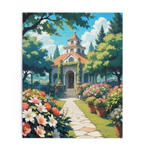 Puzzle 1000 Teile Erwachsene Schlossblumen 75 x 50 cm Puzzles für Erwachsene Pädagogisches Spiel Herausforderung Spielzeug Impossible Puzzle 1000 Teile Puzzles Puzzle 1000 Teile Erwachsene Schlossblumen 75 x 50 cm Puzzles für Erwachsene Pädagogisches Spiel Herausforderung Spielzeug Impossible Puzzle 1000 Teile Puzzles von QiHon