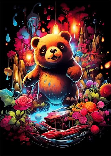 Puzzle 120 Teile Erwachsene Bärenblumen 25 x 20 cm Puzzles für Erwachsene Pädagogisches Spiel Herausforderung Spielzeug Impossible Puzzle 120 Teile Puzzles Puzzle 120 Teile Erwachsene Bärenblumen 25 x 20 cm Puzzles für Erwachsene Pädagogisches Spiel Herausforderung Spielzeug Impossible Puzzle 120 Teile Puzzles von QiHon