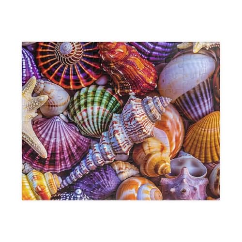 Puzzle 120 Teile Erwachsene Muschel 25 x 20 cm Puzzles für Erwachsene Pädagogisches Spiel Herausforderung Spielzeug Impossible Puzzle 120 Teile Puzzles Puzzle 120 Teile Erwachsene Muschel 25 x 20 cm Puzzles für Erwachsene Pädagogisches Spiel Herausforderung Spielzeug Impossible Puzzle 120 Teile Puzzles von QiHon