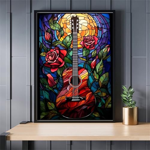 Puzzle 1500 Teile Rose Guitar 87 x 57 cm Puzzles für Erwachsene Herausforderndes Rätsel Lernspiel für Die Ganze Familie Geschenke für Frauen Männer 1500 Teile Puzzle Puzzle 1500 Teile Rose Guitar 87 x 57 cm Puzzles für Erwachsene Herausforderndes Rätsel Lernspiel für Die Ganze Familie Geschenke für Frauen Männer 1500 Teile Puzzle von QiHon