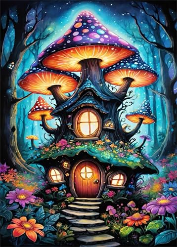 Puzzle 200 Teile Erwachsene Pilzhaus 35 x 25 cm Puzzles für Erwachsene Pädagogisches Spiel Herausforderung Spielzeug Impossible Puzzle 200 Teile Puzzles Puzzle 200 Teile Erwachsene Pilzhaus 35 x 25 cm Puzzles für Erwachsene Pädagogisches Spiel Herausforderung Spielzeug Impossible Puzzle 200 Teile Puzzles von QiHon