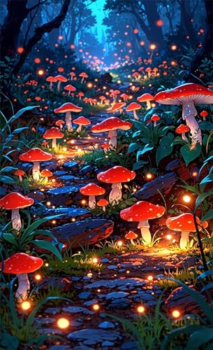 Puzzle 200 Teile Erwachsene Pilzlandschaft 35 x 25 cm Puzzles für Erwachsene Pädagogisches Spiel Herausforderung Spielzeug Impossible Puzzle 200 Teile Puzzles Puzzle 200 Teile Erwachsene Pilzlandschaft 35 x 25 cm Puzzles für Erwachsene Pädagogisches Spiel Herausforderung Spielzeug Impossible Puzzle 200 Teile Puzzles von QiHon