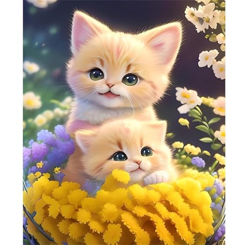 Puzzle 2000 Teile Blumen Tier Katzen, Puzzle Erwachsene 100 x 70 cm, Herausforderndes Rätsel, Puzzlespiele für Die Ganze Familie, Klassische Puzzles für Erwachsene 2000 Teile Puzzle 2000 Teile Blumen Tier Katzen, Puzzle Erwachsene 100 x 70 cm, Herausforderndes Rätsel, Puzzlespiele für Die Ganze Familie, Klassische Puzzles für Erwachsene 2000 Teile von QiHon