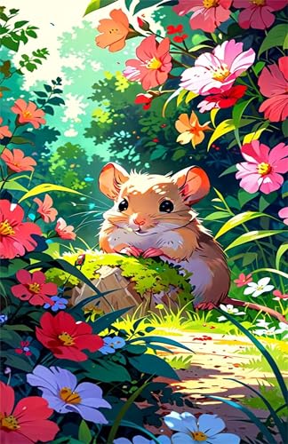 Puzzle 300 Teile Erwachsene Blumenhamster 40 x 28 cm Puzzles für Erwachsene Pädagogisches Spiel Herausforderung Spielzeug Impossible Puzzle 300 Teile Puzzles Puzzle 300 Teile Erwachsene Blumenhamster 40 x 28 cm Puzzles für Erwachsene Pädagogisches Spiel Herausforderung Spielzeug Impossible Puzzle 300 Teile Puzzles von QiHon