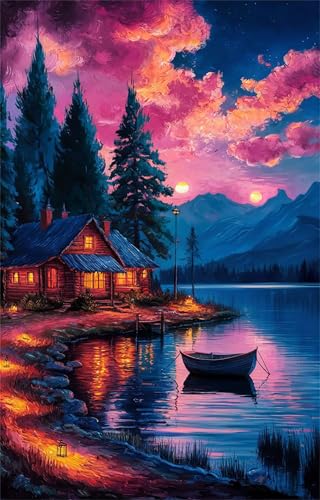 Puzzle 520 Teile Erwachsene Seenlandschaft 52 x 38 cm Puzzles für Erwachsene Pädagogisches Spiel Herausforderung Spielzeug Impossible Puzzle 520 Teile Puzzles Puzzle 520 Teile Erwachsene Seenlandschaft 52 x 38 cm Puzzles für Erwachsene Pädagogisches Spiel Herausforderung Spielzeug Impossible Puzzle 520 Teile Puzzles von QiHon