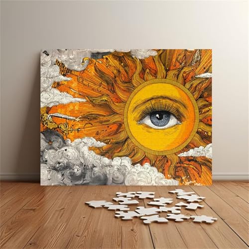 Puzzle 520 Teile Erwachsene Sonnenaugen 52 x 38 cm Puzzles für Erwachsene Pädagogisches Spiel Herausforderung Spielzeug Impossible Puzzle 520 Teile Puzzles Puzzle 520 Teile Erwachsene Sonnenaugen 52 x 38 cm Puzzles für Erwachsene Pädagogisches Spiel Herausforderung Spielzeug Impossible Puzzle 520 Teile Puzzles von QiHon