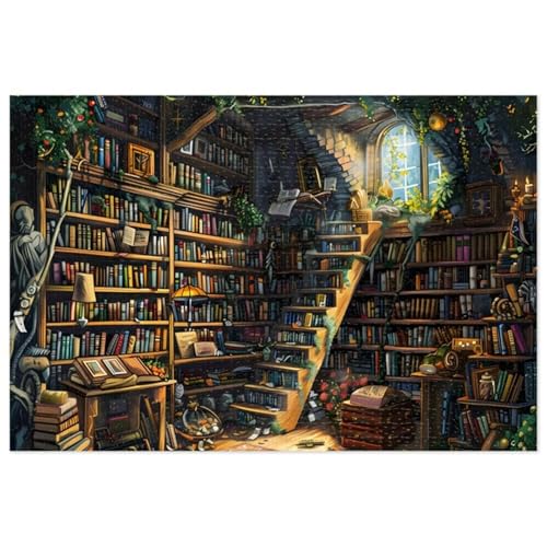 Puzzle 70 Teile Erwachsene Buchhandlung 20 x 15 cm Puzzles für Erwachsene Pädagogisches Spiel Herausforderung Spielzeug Impossible Puzzle 70 Teile Puzzles Puzzle 70 Teile Erwachsene Buchhandlung 20 x 15 cm Puzzles für Erwachsene Pädagogisches Spiel Herausforderung Spielzeug Impossible Puzzle 70 Teile Puzzles von QiHon